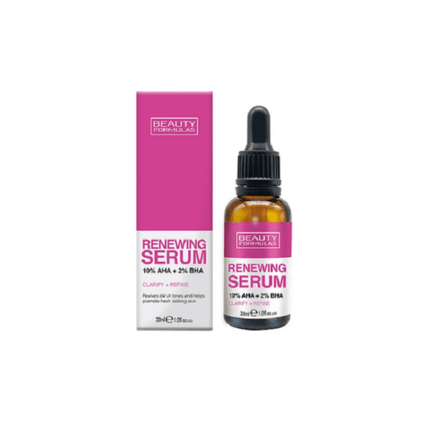 Beauty Formulas AHA + BHA Renewing Face Serum